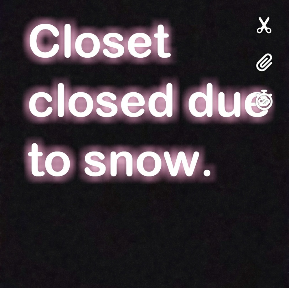 NOT FOR SALE: SNOW STORM